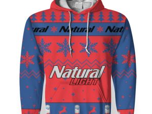 Natural Light Merry Christmas Unisex Gift Fan-3D Unisex Hoodie - Image 1