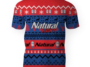 Natural Light Shirts Beer Vintage Logo-3D Unisex T-Shirt - Image 1