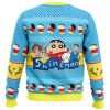 Naughty Shinnosuke Crayon Shin Chan Ugly Christmas Sweater - Image 2