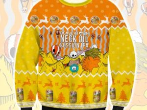 Neck Oil Ugly Christmas Sweater - Image 1