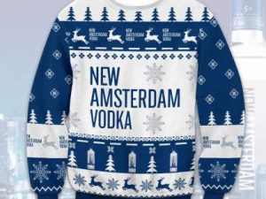 New Amsterdam Vodka Ugly Christmas Sweater - Image 1