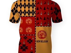 New Belgium Brewing Merry Christmas And -3D Unisex T-Shirt - Image 1