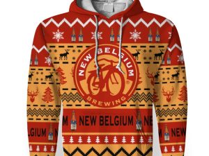 New Belgium Brewing Shirts Beer Vintage Logo-3D Unisex Hoodie - Image 1