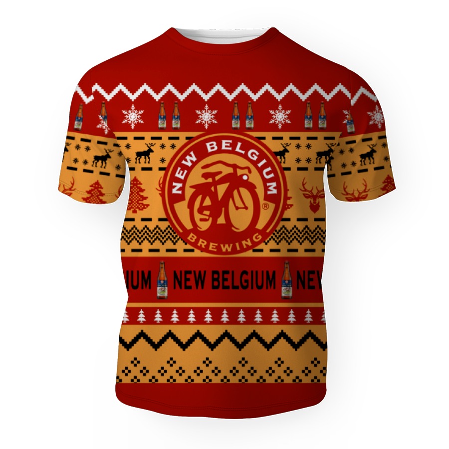new belgium brewing shirts beer vintage logo 3d unisex t shirt 1 New Belgium Brewing Shirts Beer Vintage Logo-3D Unisex T-Shirt - Image 1
