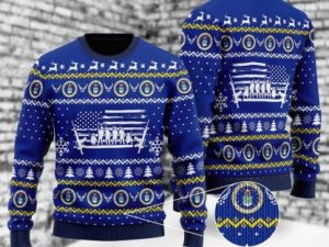 New Us Air Force Ugly Christmas Holiday Ugly Christmas Sweater - Image 1