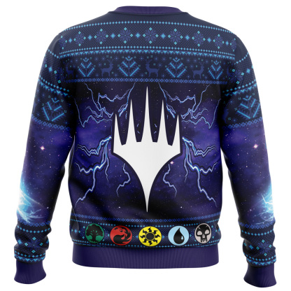 nicol bolas magic the gathering ugly christmas sweater 2 Nicol Bolas Magic The Gathering Ugly Christmas Sweater - Image 2