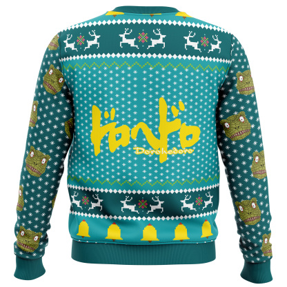nikaido dorohedoro ugly christmas sweater 2 Nikaido Dorohedoro Ugly Christmas Sweater - Image 2
