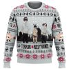 Nine X Lisa X Twelve Terror In Resonance Ugly Christmas Sweater - Image 1