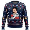 No Soup For You Seinfeld Ugly Christmas Sweater Holiday Gift - Image 1