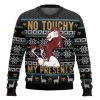 No Touchy My Presents The Emperors New Groove Ugly Christmas Sweater - Image 1