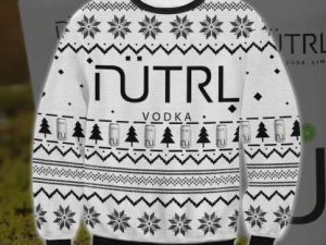 Nutrl Vodka Soda Ugly Christmas Sweater - Image 1