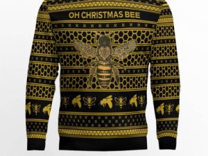 Oh Christmas Bee Ugly Christmas Sweater - Image 1