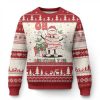 Oh Christmas Tree Retro Groovy Ugly Christmas Sweater - Image 1