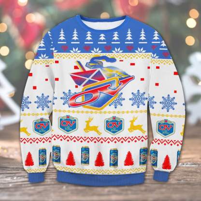 old vienna beer ugly christmas sweater 1 Old Vienna Beer Ugly Christmas Sweater - Image 1