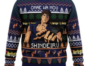 Omaewamou Shindeiru Fist Of The North Star Ugly Christmas Sweater - Image 1