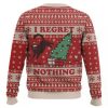 On The Naughty List And I Regret Nothing Cat Ugly Christmas Sweater - Image 2