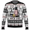 On The Nice List Parasyte Ugly Christmas Sweater - Image 1