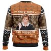Only Judy Can Judge Me Judge Judy Ugly Christmas Sweater - Image 2