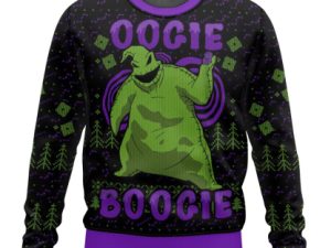 Oogie Boogie Ugly Christmas Sweater Holiday Gift - Image 1
