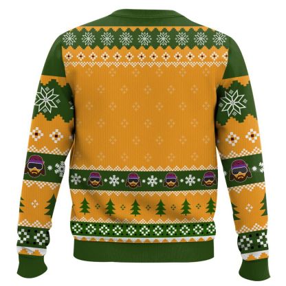 oooh yeah macho man ugly christmas sweater 2 Oooh Yeah Macho Man Ugly Christmas Sweater - Image 2
