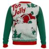 Overly Cheerful Santa Ugly Christmas Sweater - Image 2