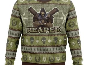Overwatch The Reaper Ugly Christmas Sweater - Image 1
