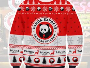Panda Express Ugly Christmas Sweater - Image 1