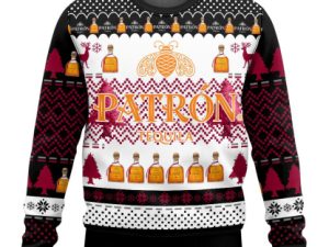 Patron Ugly Christmas Sweater Holiday Gift - Image 1