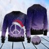 Peace Hippie Ugly Christmas Sweater - Image 1