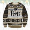 Peets Coffee Ugly Christmas Sweater Holiday Gift - Image 1