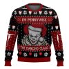 Pennywise Ugly Christmas Sweater Holiday Gift - Image 1