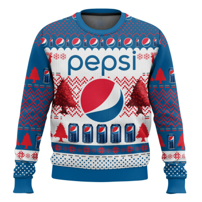 pepsi ugly christmas sweater holiday gift 1 Pepsi Ugly Christmas Sweater Holiday Gift - Image 1