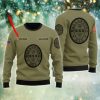Personalized Ballantine Usa Flag Ugly Christmas Sweater - Image 1