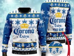 Personalized Beer Ugly Christmas Sweater Drinking Christmas Gift - Image 1
