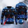 Personalized Black Michelob Ultra Ugly Christmas Sweater - Image 1