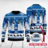 Personalized Bud Light Ugly Christmas Sweater Beer - Image 1