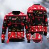 Personalized Budweiser Ugly Christmas Sweater Holiday Gift - Image 1
