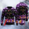 Personalized Crown Royal Black Ugly Christmas Sweater - Image 1
