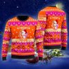 Personalized Dunkin Donuts Merry Ugly Christmas Sweater - Image 1