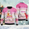 Personalized Dunkin Donuts Ugly Christmas Sweater - Image 1