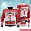 Personalized Fireball Ugly Christmas Sweater Xmas Gift - Image 1