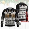 Personalized Iconic Irish Stout Horror Drink Ugly Christmas Sweater - Image 1