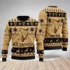 Personalized Iconic Irish Stout Ugly Christmas Sweater Holiday Gift - Image 1