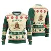 Personalized Jameson Christmas Star Ugly Christmas Sweater - Image 1