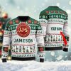 Personalized Jameson Ugly Christmas Sweater Holiday Gift - Image 1