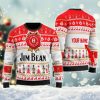 Personalized Jimbeam Ugly Christmas Sweater - Image 1
