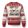 Personalized Matching Family Ugly Christmas Sweater Custom Name Xmas Gift - Image 1
