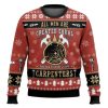 Personalized Proud To Be A Carpenter Ugly Christmas Sweater - Image 1