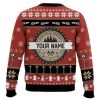 Personalized Proud To Be A Carpenter Ugly Christmas Sweater - Image 2