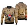 Personalized Reindeer Iconic Irish Stout Ugly Christmas Sweater Holiday Gift - Image 1